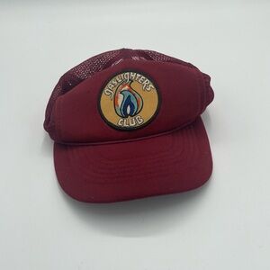 Gaslighters Club Maroon capital Trucker Hat